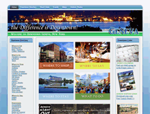 Tablet Screenshot of downtowngeneva.org